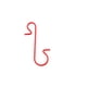 thumbnail image 4 of Yuarrent 20 Piezas Gancho de Adorno de Navidad Decoración de Árbol de Navidad Mini Colgador de Decoración en Forma de S Suministros de Fiestas 30mmRojo 10piezas Yuarrent CBP386348, 4 of 4