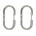 thumbnail image 2 of Nite Ize MicroLink Pet Tag Carabiner - Carabiner for Holding Pet Tags - Secure Pet Tags to Collars & Harnesses - Stainless Steel MicroLink - 3 Pack, 2 of 8