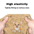 thumbnail image 7 of HELLHERO Puppy Paw Prints Seat & Backrest Cover Set & Seat Back Covers with Easy Install Stain Proof Non-Slip Fit Reusable, 7 of 7