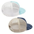 thumbnail image 4 of BASSDASH 2 Pack Flat Brim Trucker Cap Adjustable Snapback Hat Mesh Back For Men Women Fishing Hunting, 4 of 5