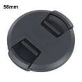 thumbnail image 2 of 49/52/58/62/67/72/77/82mm Premium Center Pinch Snap-on Lens Cap Camera Lens Protective Cover Replace Parts, 2 of 12