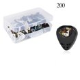 thumbnail image 1 of 200 Pcs/set Guitar Picks Personalized Random Color Celluloid Guitar Picks + Picks Holder, 1 of 7