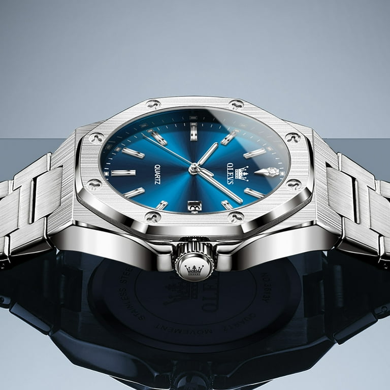 OLEVS Men's Luxury Diamond Dress Watch photo 7