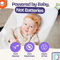 thumbnail image 3 of ComfyBumpy Ergonomic Baby Bouncer Seat - Portable Bouncing Chair with Adjustable Height-Oatmeal, 3 of 7