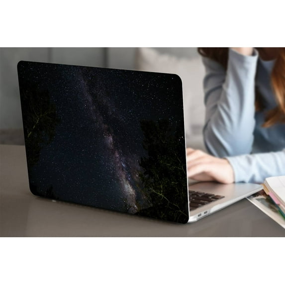 KSK KAISHEK Hard Shell Case Only Compatible Old Version MacBook Air 13" 2010 - 2017 A1466/A1369 + Black Keyboard Cover, Galaxy 88