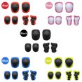 thumbnail image 4 of 6PCS  Kids Youth Cycling Roller Skating Skateboard Elbow Knee Hands Wrist Safety Protection Guard Pads Set, 4 of 6