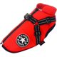 thumbnail image 1 of Abrigo de invierno para perros, impermeable, cálido, con cordón en la cintura, ropa para mascotas, chaqueta, chaleco para perros, chaleco reflectante, chaqueta de plumón (rojo, XL) Kuyhfg Bienvenido a Kuyhfg, 1 of 3