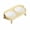 Yellow, variant on Elevated Cat Bowls for Food & Water, Double Pet Feeder with Raised Stand & Removable Bowls, Non- Feeding Station for Cats Kittens & Small Dogs, White