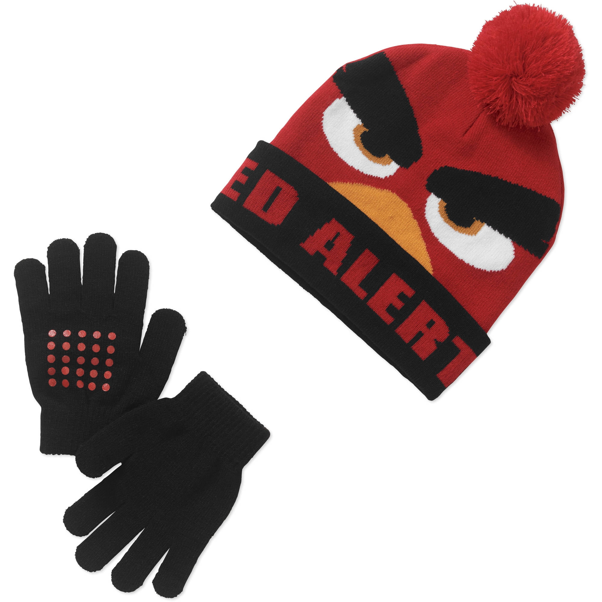 Angry Birds Hat and Gloves Set