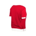 thumbnail image 3 of Women's New Era Red Detroit Red Wings Game Day Rhinestuds T-Shirt, 3 of 6