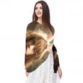 thumbnail image 5 of Easter Chic Chiffon Yarn Head Scarf - Translucent Light and Breathable Silk Chiffon Scarf for Women - 180*73 Size Elegant Fashion Accessory, 5 of 6