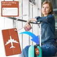 thumbnail image 4 of Aluminium Alloy Luggage Tag For Suitcase Bag Tags For Baggage Handbag School Instrument Tag Label Travel, 4 of 5