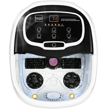Best Choice Products Portable Heated Shiatsu Foot Bath Massage Spa
