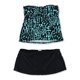 thumbnail image 1 of Bandini de 2 piezas con estampado animal de Island Escape para mujer, azul, 10 Island Escape Bandini, 1 of 2