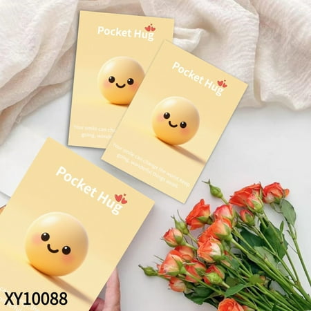 Adorable Pocket Hug Emoji - Heartwarming Stress Relief Gift,Pocket Hug Sweet, Positive Daily Reminder, Encouraging Gift for Family and Friends, Perfect for Christmas, Easter, Thanksiving