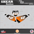thumbnail image 3 of Kalair GFX Graphics Kit for KTM Enduro 4-Stroke 250 XC-F, 350 XC-F and 450 XC-F (2019-2022) Shear Series, 3 of 5