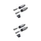 thumbnail image 4 of Vogacara Amortiguador de coche RC de 2 piezas, amortiguador lleno de aceite para vehículo, piezas de repuesto modificadas para automóvil, Type2 NO2, 4 of 6
