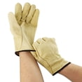 thumbnail image 2 of MCR 127-3400L Unlined Driver Gloves Economy Grain Pigskin Large, 2 of 2