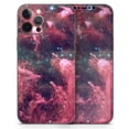 thumbnail image 5 of DesignSkinz Crimson Nebula Full-Body Skin Decal Wrap Cover for iPhone 14, 5 of 9