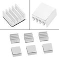 thumbnail image 2 of 10pcs Adhesive Aluminum Chip Heat Sinks Fast Heat Dissipation for 3D Printer A4988 Computer Heatsinks, 2 of 8