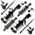 thumbnail image 2 of CCIYU Complete Suspension Kit Fits 2002 2003 2004 2005 2006 for Honda CR-V Includes Front and Rear pair Strut Spring Assembly Tie Rod End Ball Joint Stabilizer Bar Link, 2 of 5