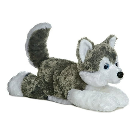 Shadow (Siberian Husky) 12'' Plush Dog by - Flopsie Series, New super soft material By