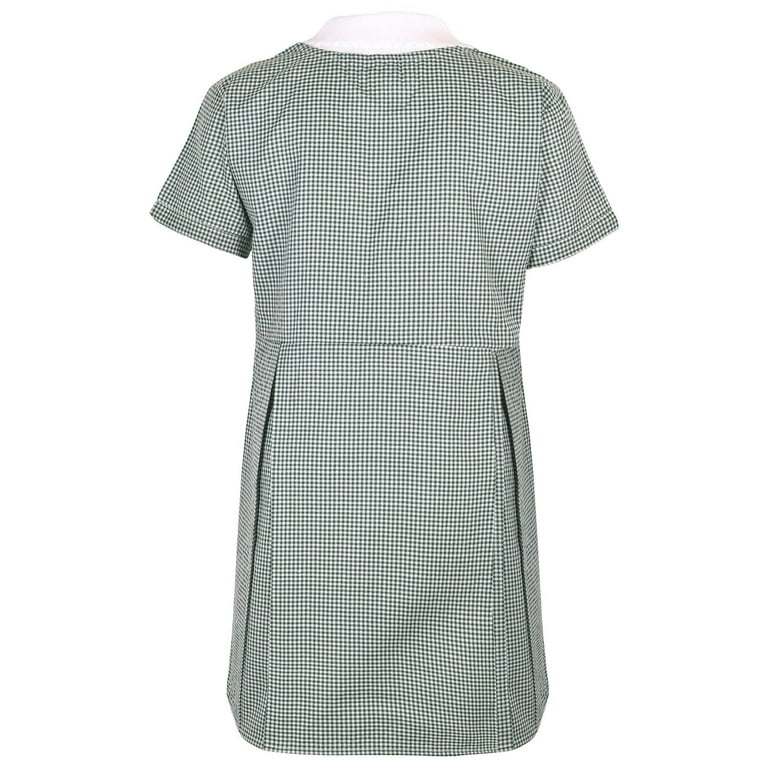 Girls Green And White Gingham School Dress Girls Green Gingham School Dresses  John Lewis Partners
