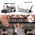 thumbnail image 5 of Uorisanigo Golf Cart Seat Covers, Aztec Western Horse Golf Cart Seat Towel Blanket for 2 Person Seats, Universal Golf Cart Seat Cushions Golf Club Car Accessories 52.36 inx32.28 in, 5 of 7