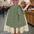 thumbnail image 4 of Jsaierl Womens Oktoberfest Dress Retro Medieval Victorian Goth Maxi Dresses Adult Costumes Peasant 1800s Ball Gown Halloween Costumes, 4 of 10
