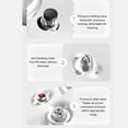 thumbnail image 4 of Autocuiseur à Pression en Acier Inoxydable, Style Brillant Antidéflagrant, Cuisson Rapide, Autocuiseur pour Cuisinière à Gaz, 4 of 8