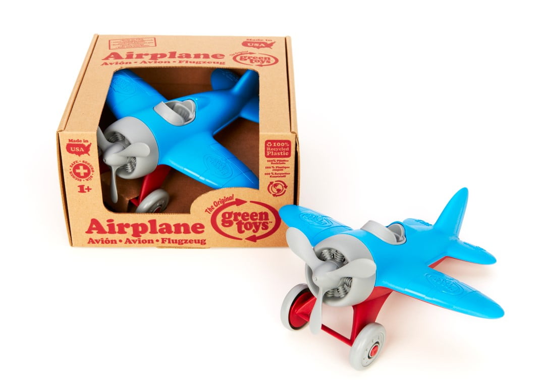 Green Toys Airplane Blue 