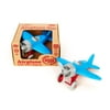 Green Toys: Airplane - Blue - Pretend Play Vehicle Toy, Recycled Material, Improve Aeronautical Knowledge, Spinning Propeller, Kids-Toddlers Ages 1+