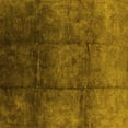 thumbnail image 1 of Ahgly Company Indoor Square Oriental Yellow Industrial Area Rugs, 6' Square, 1 of 4