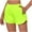 Green, variant on ZUKMRJPC Athletic Shorts for Women Summer Running Workout Short Pants Lightweight Comfy Solid Sweat Shorts with Zipper Pockets Clearance Slaes