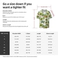 thumbnail image 5 of Goofa Green Hawaii Palms Printed Men's Casual Short-sleeved Shirt,Lightweight Breathable Button-down,Summer Casual men's top,Versatile Fashion shirt-Medium, 5 of 7