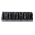 thumbnail image 4 of Charging Dock Station with 4Pcs 2800mAh Replacement Batteries, 4 Port Charger for Controller, Game Accessories Remote Control - Black, 4 of 8