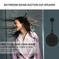 thumbnail image 4 of Shower Speaker under $5! Cagogo Bluetooth Shower Speaker, IP64 Waterproof Speaker, Suction Cup Wireless Speaker, Hands-Free Call Function, Portable Outdoor Speaker, 4 of 9