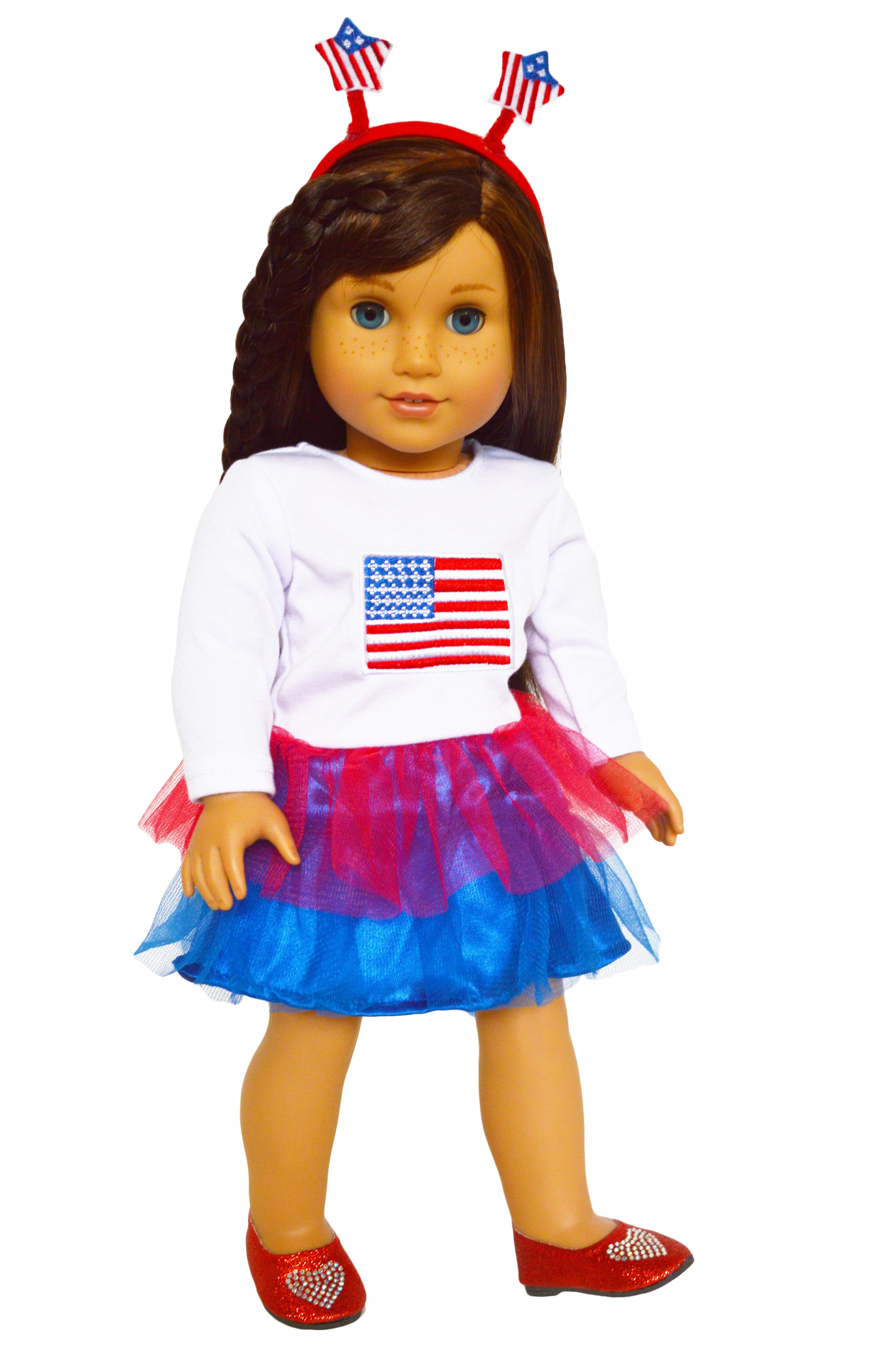 18 Inch Doll Clothes- All American Patriotic Outfit Fits American Girl