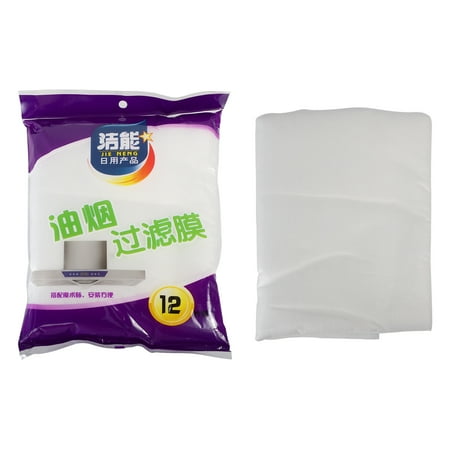 

2Pcs Filtering Membrane Useful Range Hood Paper Practical Oil Fume Paper (White)