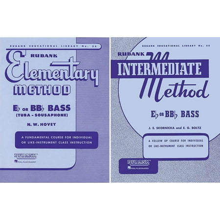 - Rubank Elementary Method and Rubank Intermediate Method - Bass/Tuba, 2 Book Set, RBK TUBA 2 BK SET
