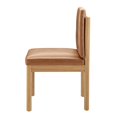 thumbnail image 5 of New Pacific Direct Melvin PU Dining Side Chair in Borneo Brown  (Set of 2), 5 of 13