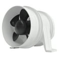 thumbnail image 3 of Attwood Turbo 4000 Series II In-Line Blower, For 4-Inch Interior Diameter Vent Hose, Water Resistant, 12-Volt, 3 of 3