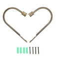 thumbnail image 1 of Miangastore Decorative Curtain Tiebacks Golden Metal Curtain Tieback 2 Sets 5.89 In, 1 of 1