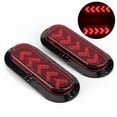 thumbnail image 3 of 2-Pack 6" Oval LED Tail Lights with 25 LEDs for Boat, ATV, Truck, Trailer, 3 of 5