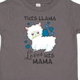 thumbnail image 4 of Inktastic This Llama Loves His Mama with Blue Hearts Boys Toddler T-Shirt, 4 of 5