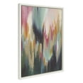 thumbnail image 2 of Kate and Laurel Sylvie Brushstroke 135 Framed Canvas Wall Art by Jessi Raulet of Ettavee, 18x24 White, Decorative Abstract Art Print for Wall, 2 of 6