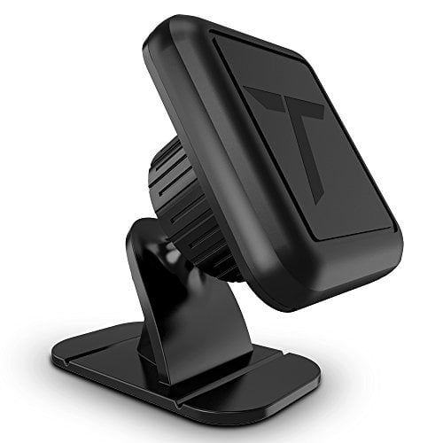 Car Phone Mount with a Super Strong Magnet Black Magnetic Phone Holder for Car Dashboard Compatible with iPhone Xs Max XR X 8 7 Plus Galaxy S9 S8 Plus Note 9 8 and More