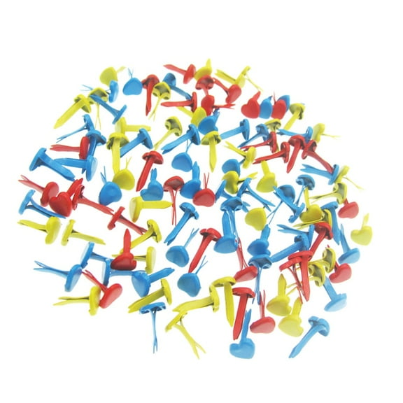 Zehuanyu  100 Pcs Boutonniere Pins for Crafts Paper Fastener Scrapbook