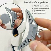 COOLHOOD Sanding Device Handheld Surfaces Sander Seamlessly Contouring Adaptation For Intricate Model Finishing Works Tas
