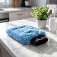 thumbnail image 5 of VVQ Scratch-Free Microfiber Car Washing Mitt, Super Water Absorbing Cleaning Glove, Car Wash Mitt for Car Detailing Home Cleaning Dusting, Blue, 5 of 6
